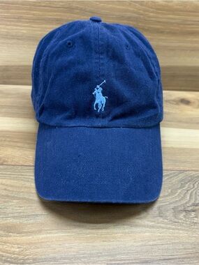 Vintage Polo Logo Navy Men's Cap